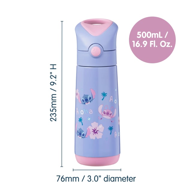 B.box 500ml Insulated Drink Disney Stitch