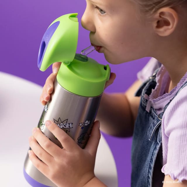 b.box 500ml Insulated Drink Marvel Hulk