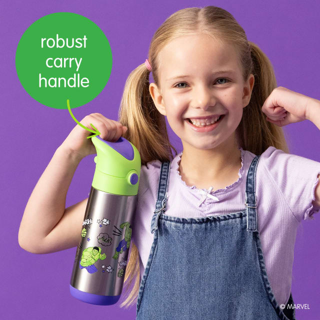 b.box 500ml Insulated Drink Marvel Hulk