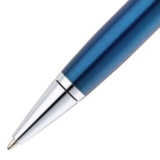 Cross Foundry Glossy Translucent Blue/Chrom Ballpoint