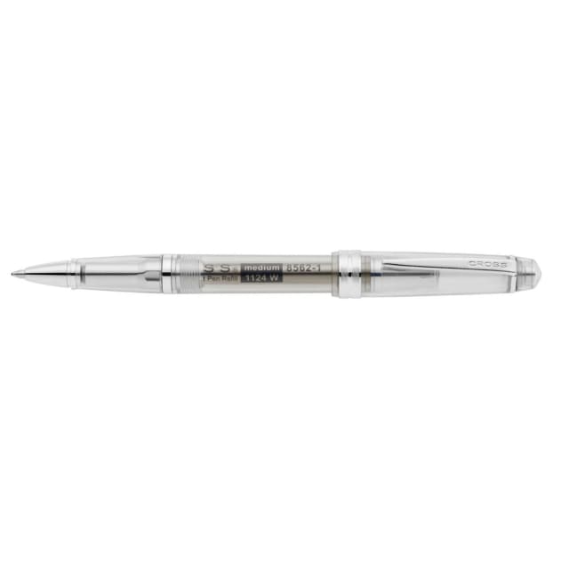 Lume Translucent Clear/Chrome Ballpoint