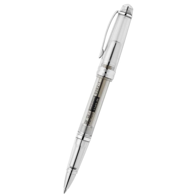Lume Translucent Clear/Chrome Ballpoint