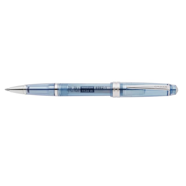 Cross Lume Translucent Navy Blue/Chrome Ballpoint