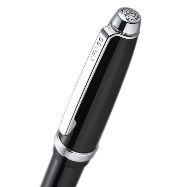 Cross Lume Obsidian Black/Polished Chrome Ballpoint
