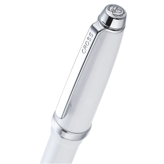 Cross Lume Porcelain White/Polished Chrome Ballpoint