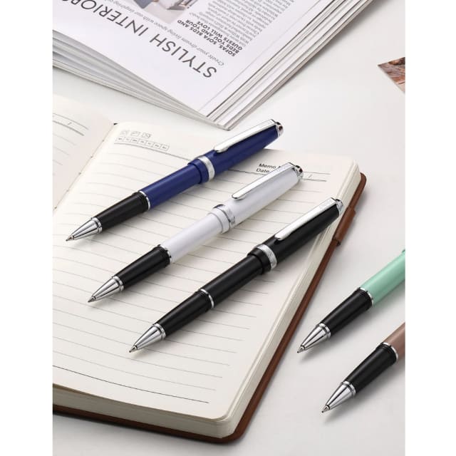 Cross Lume Porcelain White/Polished Chrome Ballpoint