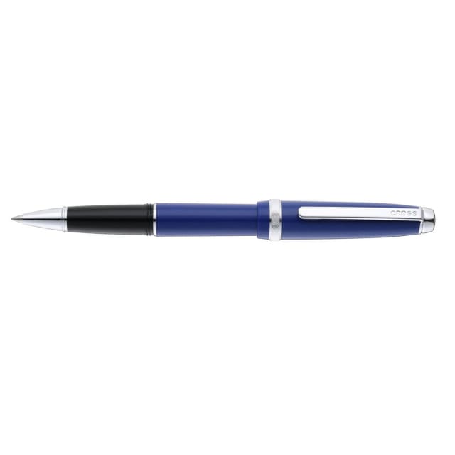 Cross Lume Deep Sea Blue/Polished Chrome Ballpoint