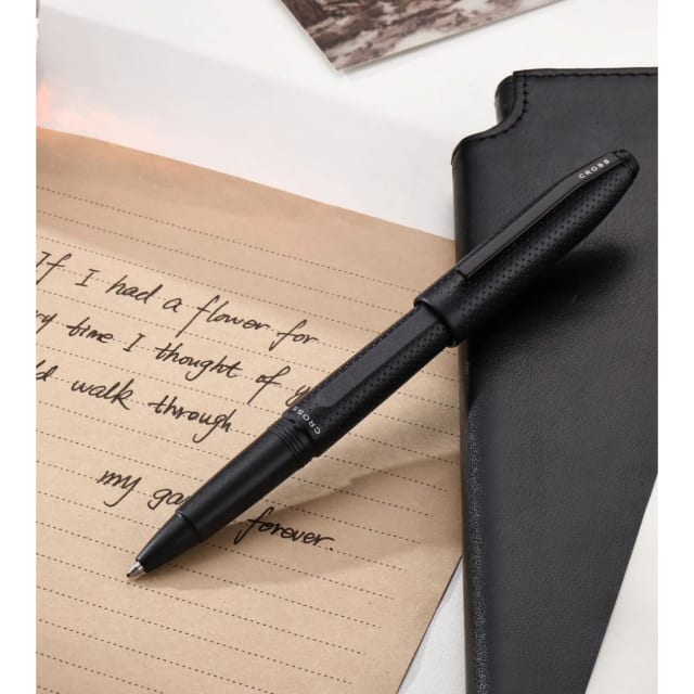 Cross Prism Obsidian Black/Polished Black Jumbo Ballpoint