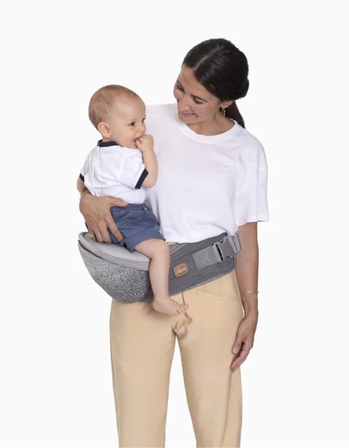 Chicco Carrier:3in1 AiryHip Seat Carrier Pebble
