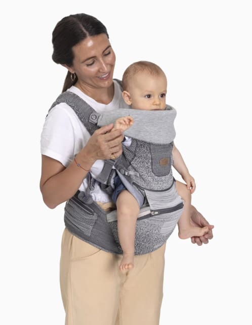 Chicco Carrier:3in1 AiryHip Seat Carrier Pebble