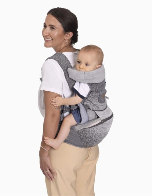 Chicco Carrier:3in1 AiryHip Seat Carrier Pebble