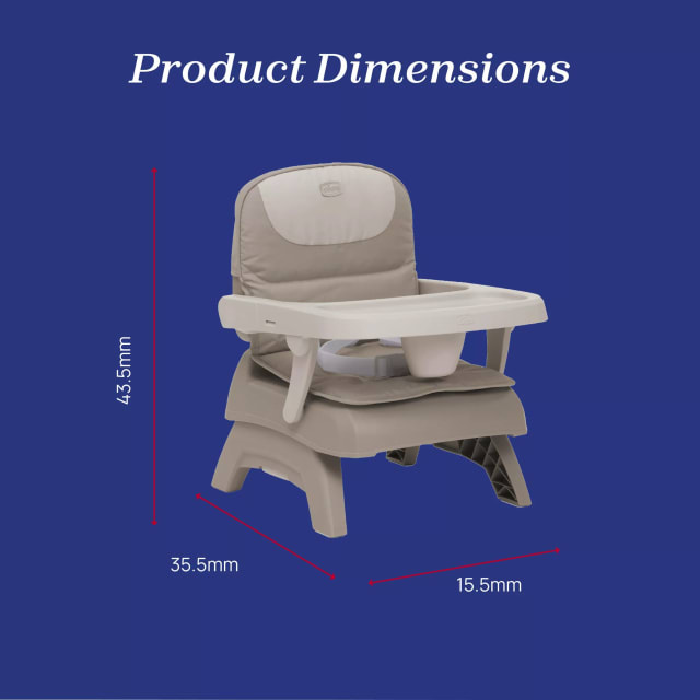 Chicco Booster Seat: Bento Vanilla
