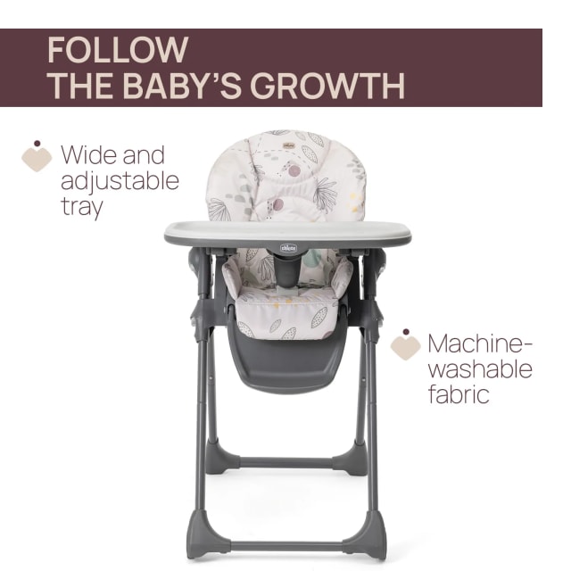 chicco HighChair: Polly Easy Woodland