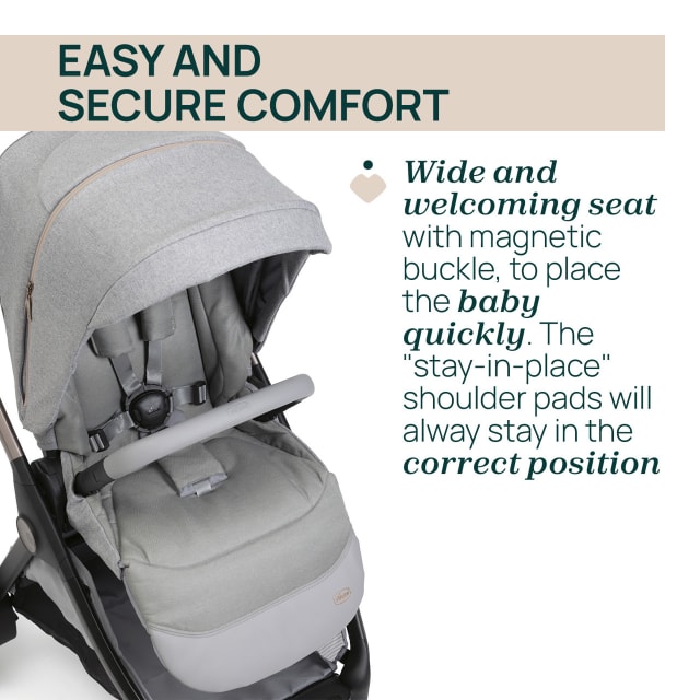 Chicco Stroller: Bellagio Lunar Rock