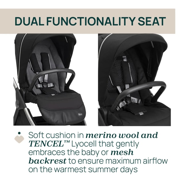 Chicco Stroller: Bellagio Primo Enchant. Silver