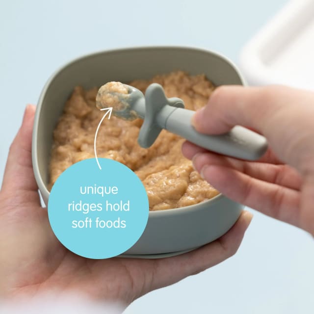Bbox Weaning Cutlery Trio Sage