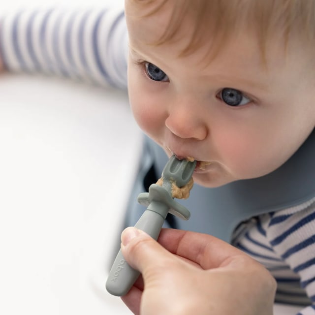 Bbox Weaning Cutlery Trio Sage