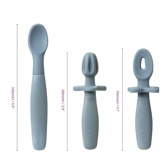 Bbox Weaning Cutlery Trio Ocean