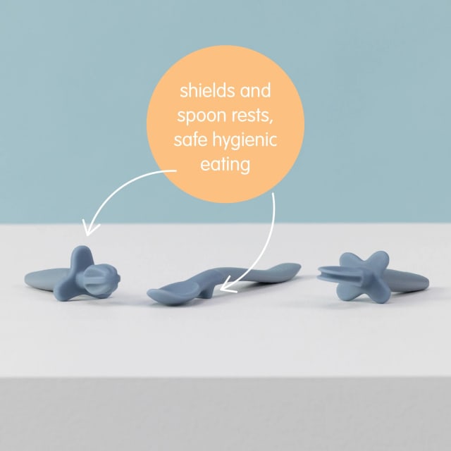 Bbox Weaning Cutlery Trio Ocean