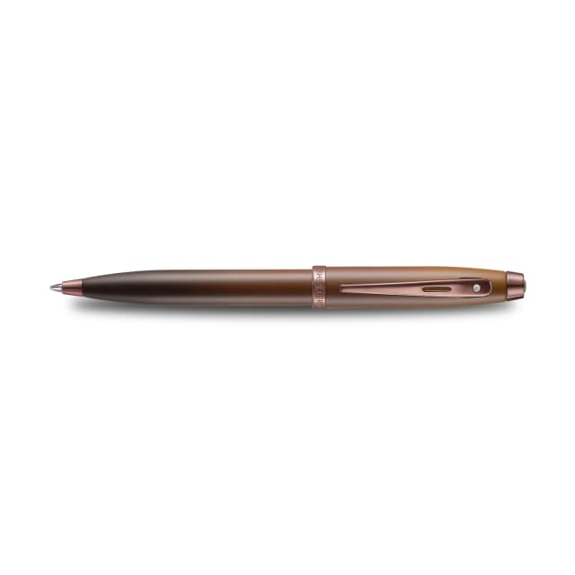Sheaffer 100 Coffee Matt PVD Trim BallPoint/Pen Pouch