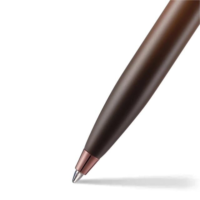 Sheaffer 100 Coffee Matt PVD Trim BallPoint/Pen Pouch