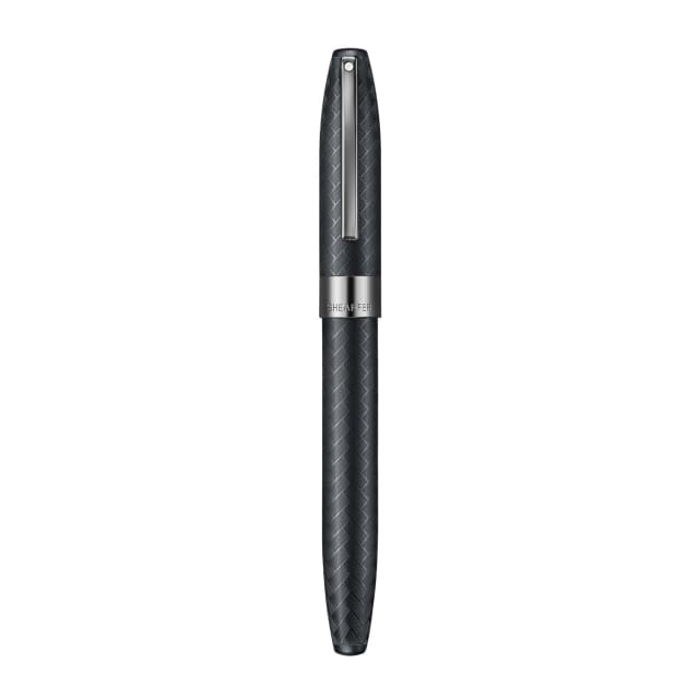 Sheaffer Legacy Matt Black Chevron/Gunmetal Fountain Pen Medium Nib