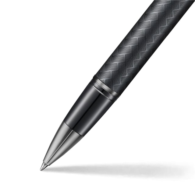 Sheaffer Legacy Matt Black Chevron/Gunmetal Rollerball