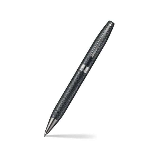 Sheaffer Legacy Matt Black Chevron/Gunmetal Ballpoint