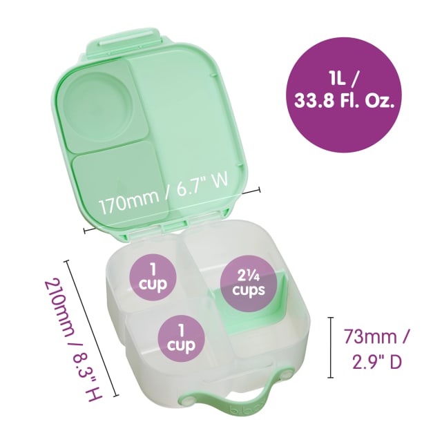 B.box Mini Lunchbox Electric Jungle