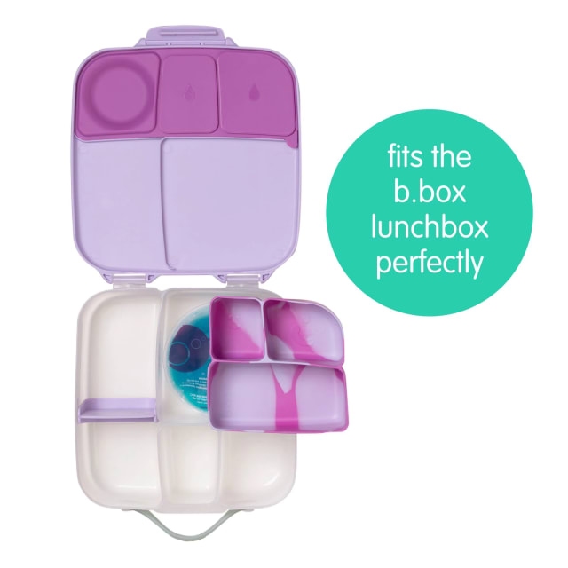 B.box Silicon Bento Buddy Lunchbox Electric Jungle