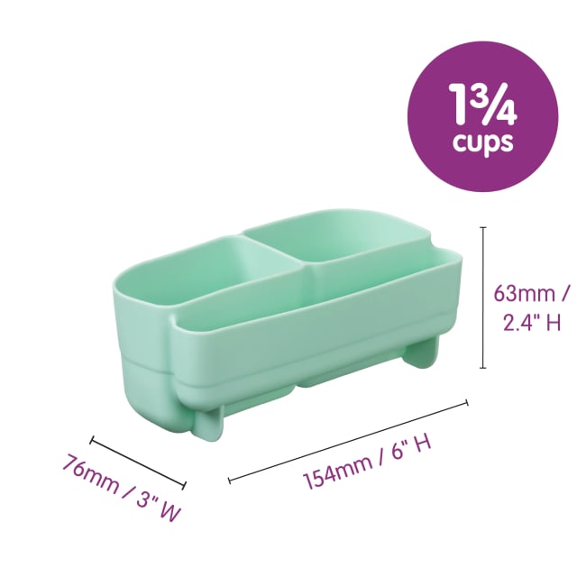 B.box Silicon Bento Tray Mini Electric Jungle