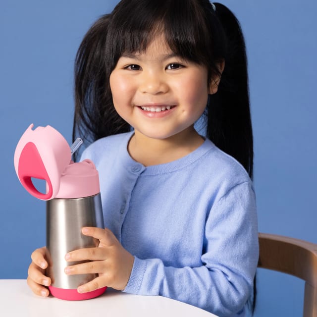 B.box 350mL Insulated Drink Flamingo Fizz