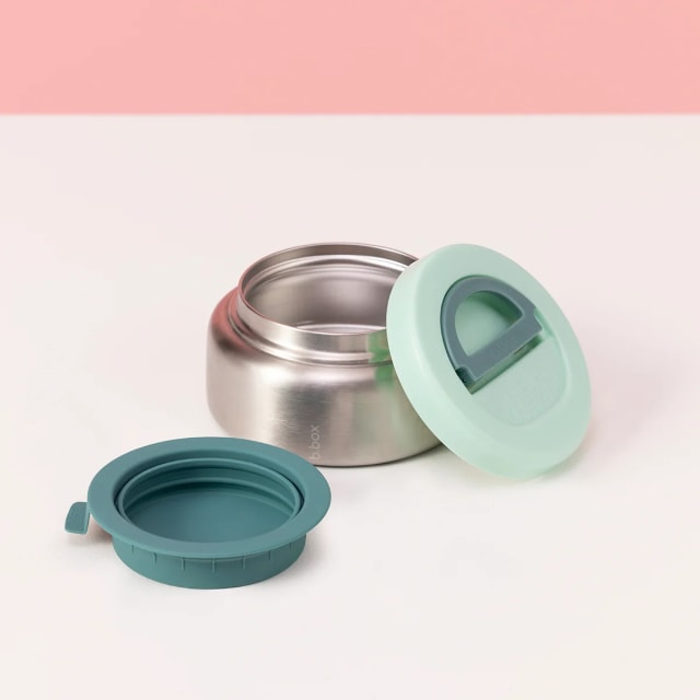 B.box Insulated Stainless Lunch Pod Forest