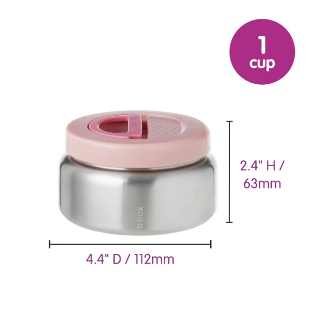 B.box Insulated Stainless Lunch Pod Berry