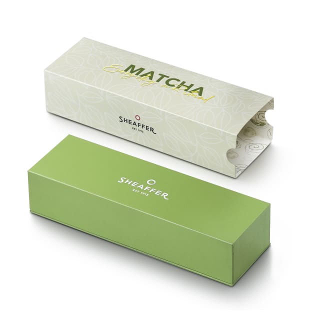 Sheaffer VFM Matcha Green Ombre/Chrome Ballpoint