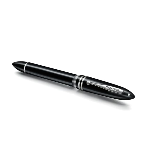 Sheaffer Balance III Gloss Black/Chrome Medium Nib Fountain Pen