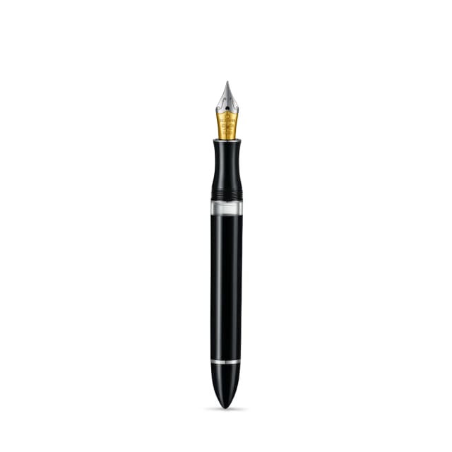 Sheaffer Balance III Gloss Black/Chrome Medium Nib Fountain Pen
