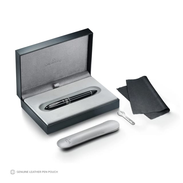 Sheaffer Balance III Gloss Black/Chrome Medium Nib Fountain Pen