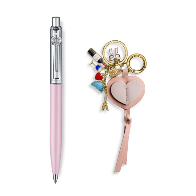 Sheaffer EIP Sentinel Pink Matt/Chrome BallPoint with Keyring