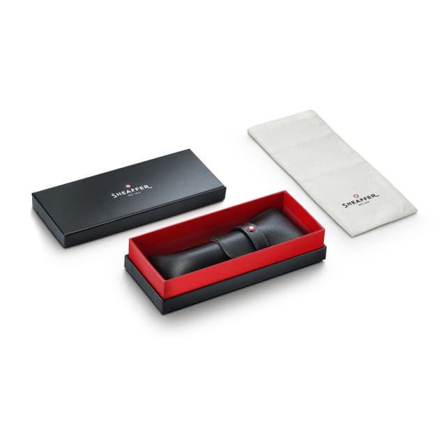 Sheaffer Double Pen Case Leather Black