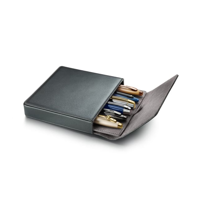Sheaffer Six Pen Case Leather Black