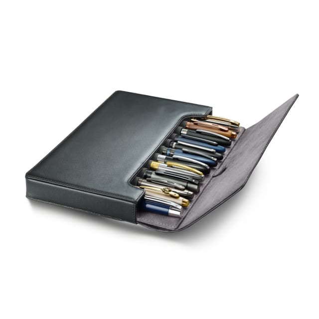 Sheaffer Twelve Pen Case Leather Black