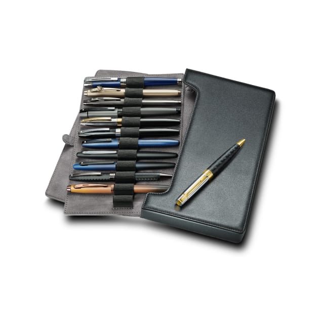 Sheaffer Twelve Pen Case Leather Black