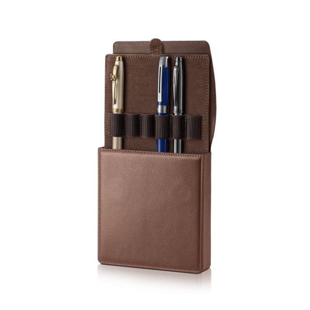 Sheaffer Six Pen Case Leather Tan