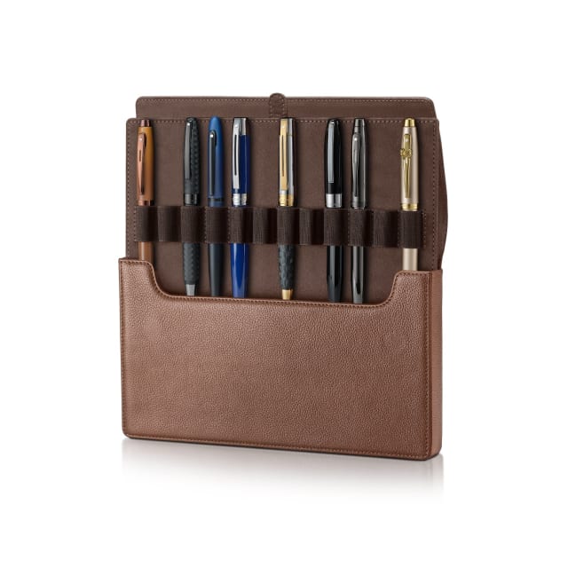 Sheaffer Twelve Pen Case Leather Tan