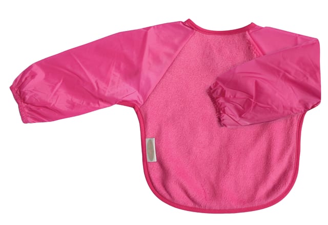 SILLY BILLYZ FLEECE SMALL L/S BIB CERISE