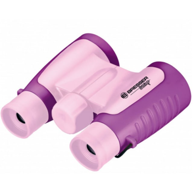 BRESSER 3x30 Childrens Binoculars - Pink
