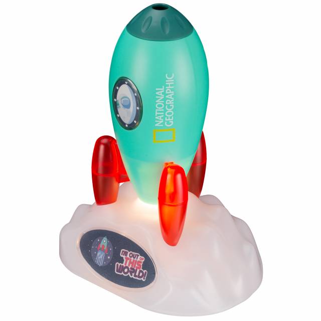 BRESSER Space Rocket Projector Night Light