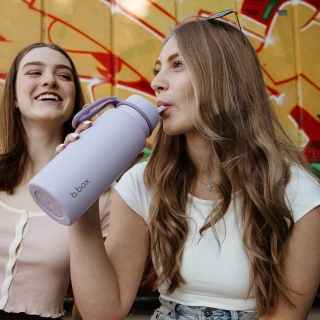 B.BOX Insulated Flip Top Btl 1ltr Lilac Love
