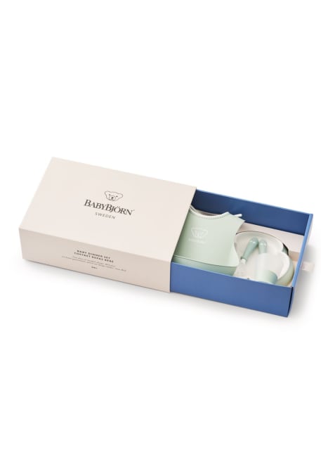 Baby Bjorn Baby Dinner Set Powder Green